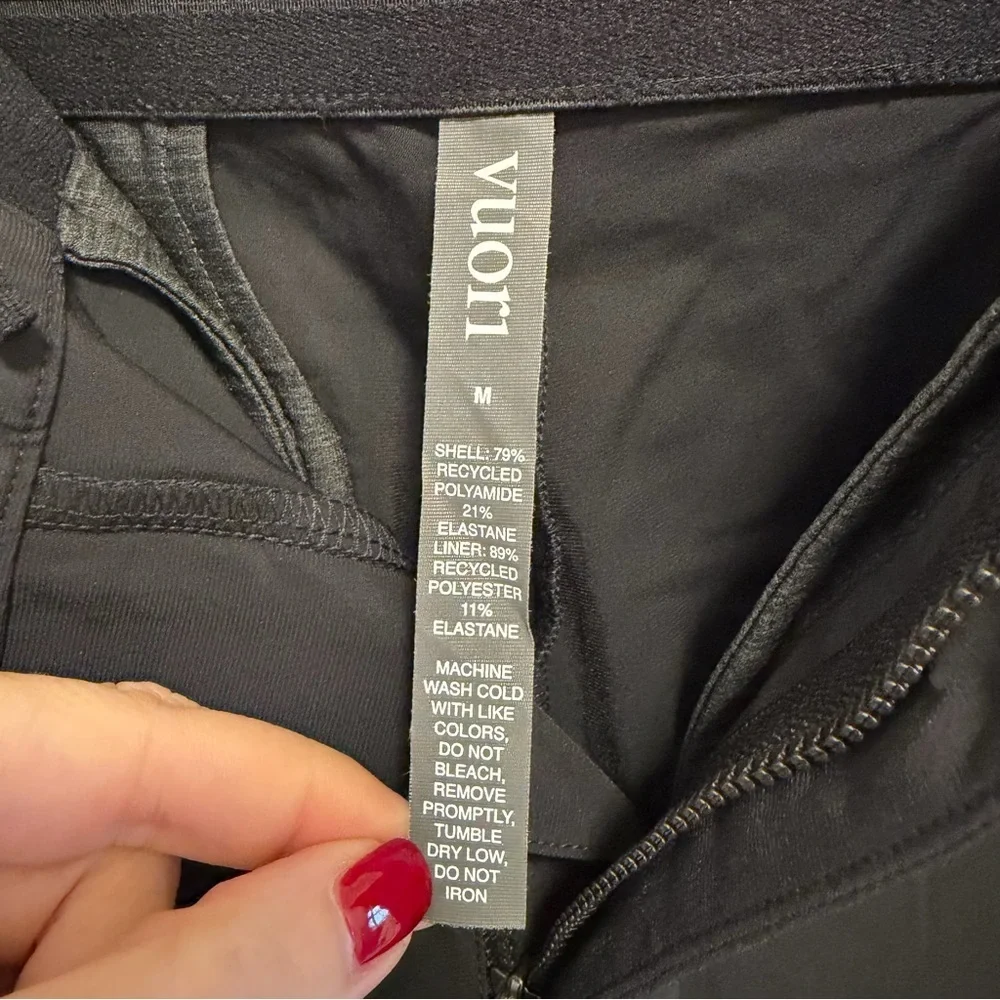 Vuori Fleet Chino Pant Athletic Slim Black Size Medium NWOT